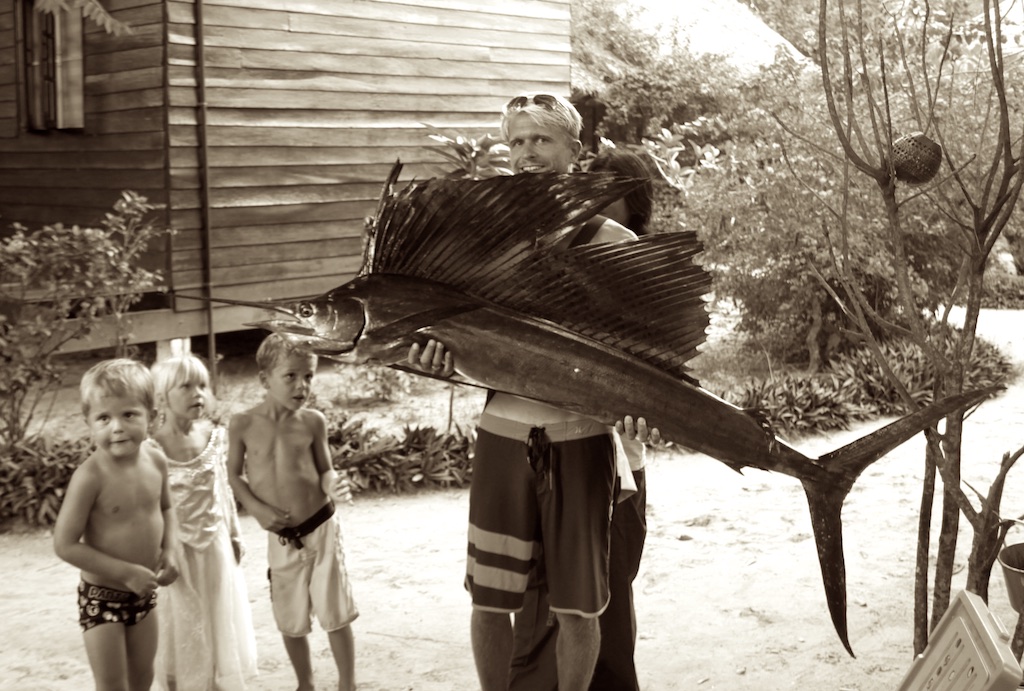 Rasmus med sailfish